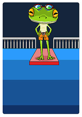 PSD 동물 직업 한마리 동물캐릭터 일러스트 수영장 의인화 개구리 사람없음 다이빙 직업체험 다이빙대 다이빙선수 일러캐릭터 캐릭터 1 운동선수 양서류 수영 체험학습 수중스포츠 파일형식