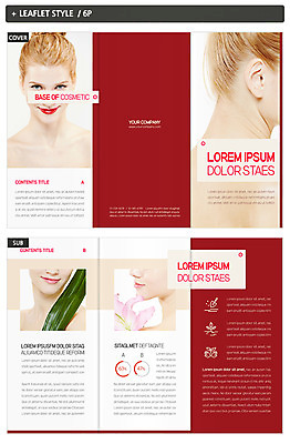 서양인 외국인 템플릿 표지디자인 여자 표지 꽃 ZIP 내지 리플렛 잎 3단접지 팜플렛 여러명 20대 성인 뷰티 성인여자만 인디자인 INDD 이미지템플릿 식물 다수 사람 인종 청년 여자만 성인만 파일형식