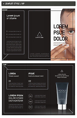 외국인 템플릿 표지디자인 표지 남자 ZIP 내지 리플렛 흑인 3단접지 한명 팜플렛 20대 성인 뷰티 화장품 성인남자한명만 인디자인 INDD 그루밍족 이미지템플릿 서양인 1 사람 인종 청년 남자한명만 성인남자만 파일형식