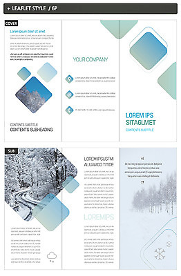 도형 나무 템플릿 표지디자인 표지 ZIP 내지 리플렛 겨울 3단접지 팜플렛 사람없음 눈 인디자인 INDD 이미지템플릿 자연요소 식물 계절 날씨 파일형식