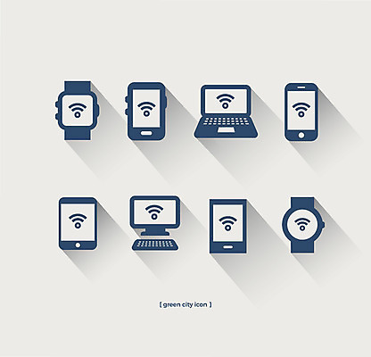 아이콘 사람없음 노트북 스마트폰 스마트기기 컴퓨터 세트 자연보호 에너지 와이파이 스마트워치 2D아이콘 AI파일 자연 전자제품 핸드폰 보호 무선인터넷 웨어러블 파일형식 벡터