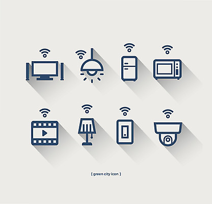 아이콘 전등 사람없음 세트 자연보호 텔레비전 에너지 램프 전자레인지 와이파이 냉장고 스위치 감시카메라 동영상 2D아이콘 AI파일 자연 조명 전자제품 카메라 가전제품 레인지 보호 무선인터넷 파일형식 벡터