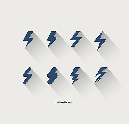 아이콘 사람없음 세트 자연보호 에너지 그린에너지 전기에너지 번개 친환경 2D아이콘 AI파일 자연 날씨 환경 보호 파일형식 벡터