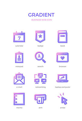 아이콘 비즈니스 돋보기 사람없음 책 노트북 세트 공책 웹 달력 기록 이메일 라인아이콘 검색 비즈니스아이콘 웹아이콘 배지 커서 ATM 웹브라우저 네트워킹 그라디언트 2D아이콘 AI파일 인터넷 문구용품 전자제품 네트워크 파일형식 벡터