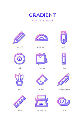 아이콘 화분 비즈니스 자 사람없음 세트 연필 볼펜 사무용품 웹 CD 메모지 USB 라인아이콘 지우개 비즈니스아이콘 테이프 웹아이콘 타자기 각도기 접착풀 그라디언트 2D아이콘 AI파일 인터넷 문구용품 학용품 필기구 펜 골동품 풀_접착제 파일형식 벡터