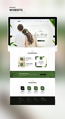 PSD 템플릿 여자 남자 신부 웹템플릿 신랑 결혼 사이트템플릿 성인 두명 초록색 30대 태블릿 홈페이지 기댐 홈페이지시안 한국인 성인만 이미지템플릿 컬러 모션 사람 동양인 이벤트 장년 전자제품 스마트기기 파일형식