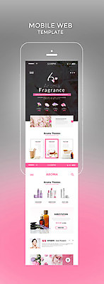 PSD 템플릿 여자 분홍색 웹템플릿 디자인시안 모바일 한명 20대 성인 스마트폰 뷰티 홈페이지 화장품 한국인 모바일템플릿 모바일웹 성인여자한명만 이미지템플릿 1 컬러 사람 동양인 청년 핸드폰 스마트기기 여자한명만 성인여자만 파일형식