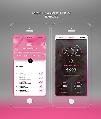 PSD 템플릿 꽃 분홍색 웹템플릿 디자인시안 모바일 그래프 사람없음 스마트폰 뷰티 홈페이지 어플리케이션 모바일템플릿 모바일앱 이미지템플릿 식물 컬러 핸드폰 스마트기기 파일형식