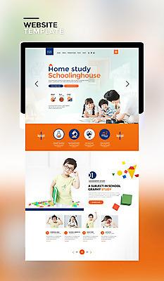 PSD 템플릿 여자 어린이교육 교육 남자 어린이 웹템플릿 사이트템플릿 여러명 성인 30대 태블릿 홈페이지 교사 주황색 홈페이지시안 블록 한국인 홈스쿨 이미지템플릿 직업 컬러 다수 사람 동양인 장년 전자제품 스마트기기 파일형식