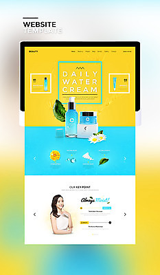 PSD 템플릿 여자 꽃 웹템플릿 하늘색 사이트템플릿 한명 20대 성인 태블릿 뷰티 홈페이지 노란색 홈페이지시안 화장품 한국인 수분크림 에센스 의료성형뷰티 성인여자한명만 이미지템플릿 식물 1 컬러 사람 동양인 청년 파란색 전자제품 스마트기기 여자한명만 성인여자만 파일형식