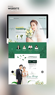 PSD 템플릿 여자 남자 신부 부케 웹템플릿 신랑 결혼 사이트템플릿 여러명 20대 성인 30대 태블릿 홈페이지 홈페이지시안 한국인 성인만 이미지템플릿 꽃다발 다수 사람 동양인 이벤트 청년 장년 전자제품 스마트기기 파일형식 꽃 인종 식물