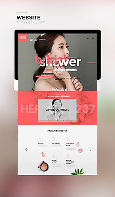 PSD 템플릿 여자 꽃잎 신부 분홍색 웹템플릿 결혼 사이트템플릿 20대 성인 두명 태블릿 홈페이지 홈페이지시안 한국인 성인여자만 이미지템플릿 꽃 컬러 사람 동양인 이벤트 청년 전자제품 스마트기기 여자만 성인만 파일형식