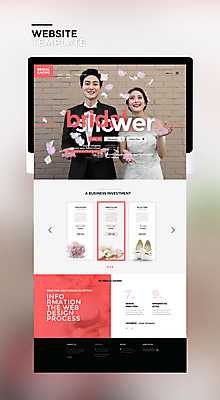 PSD 템플릿 여자 남자 신부 분홍색 부케 웹템플릿 신랑 결혼 사이트템플릿 20대 성인 두명 태블릿 홈페이지 홈페이지시안 한국인 웨딩슈즈 성인만 이미지템플릿 컬러 꽃다발 신발 사람 동양인 이벤트 청년 전자제품 스마트기기 결혼소품 파일형식