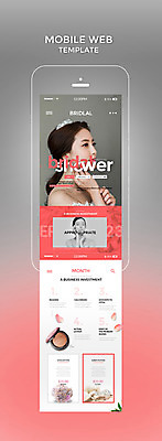 PSD 템플릿 여자 신부 분홍색 웹템플릿 결혼 디자인시안 모바일 20대 성인 두명 스마트폰 홈페이지 한국인 모바일템플릿 모바일웹 성인여자만 이미지템플릿 컬러 사람 동양인 이벤트 청년 핸드폰 스마트기기 여자만 성인만 파일형식