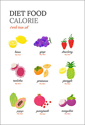아이콘 음식 다이어트 딸기 포도 감 사람없음 레몬 파인애플 석류 음식아이콘 다이어트음식 람부탄 망고스틴 파파야 2D아이콘 AI파일 과일 건강 열대과일 파일형식 벡터