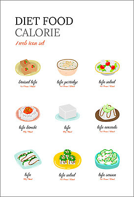 아이콘 음식 다이어트 김치 사람없음 샐러드 두부 죽 무침 음식아이콘 아보카도 다이어트음식 2D아이콘 AI파일 한식 과일 건강 파일형식 벡터