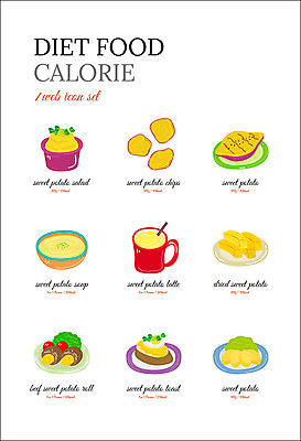 아이콘 음식 다이어트 사람없음 샐러드 칩 수프 고구마 롤 토스트 음식아이콘 다이어트음식 라떼 2D아이콘 AI파일 커피 빵 디저트 뿌리채소 건강 파일형식 벡터