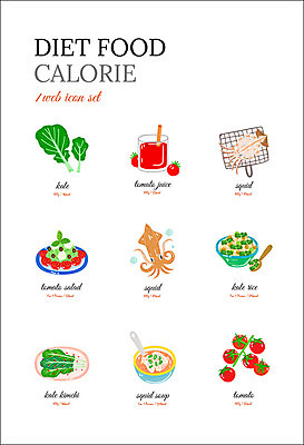 아이콘 음식 다이어트 토마토 방울토마토 밥 김치 사람없음 주스 샐러드 수프 오징어 국 음식아이콘 다이어트음식 케일 2D아이콘 AI파일 음료 한식 채소 연체동물 건강 수중동물 파일형식 벡터