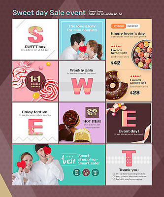 PSD 템플릿 커플 여자 기념일 남자 웹템플릿 키스 이벤트페이지 사탕 사랑 이벤트 상반신 20대 성인 두명 앞모습 옆모습 초콜릿 한국인 하트 도넛 빼빼로데이 이미지템플릿 모양 감정 뷰포인트 관계 데이이벤트 디저트 사람 동양인 청년 애정표현 페이지 파일형식