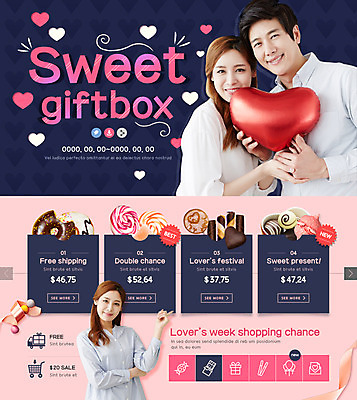 PSD 템플릿 커플 여자 기념일 남자 웹템플릿 이벤트페이지 사탕 사랑 웃음 들기 이벤트 상반신 성인 앞모습 옆모습 세명 30대 선물상자 초콜릿 한국인 하트 도넛 하트쿠션 빼빼로 빼빼로데이 이미지템플릿 모양 감정 뷰포인트 쿠션 관계 모션 데이이벤트 디저트 표정 선물 사람 동양인 장년 상자 페이지 막대과자 파일형식