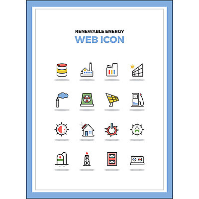 아이콘 공장 그래프 주택 굴뚝 사람없음 세트 태양 환경 그린에너지 콘센트 전기에너지 태양에너지 웹아이콘 집열판 주유기 계량기 원자력 방사능 석유통 2D아이콘 AI파일 자연요소 공업 건물 기계 에너지 주유 파일형식 벡터