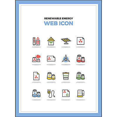아이콘 종이 공장 주택 굴뚝 사람없음 세트 환경 정보 그린에너지 플러그 전기에너지 에코 태양에너지 웹아이콘 집열판 주유기 충전 원자력 방사능 2D아이콘 AI파일 공업 건물 기계 에너지 주유 파일형식 벡터