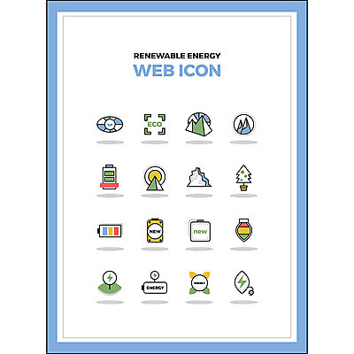 나무 아이콘 산 사람없음 세트 환경 에너지 그린에너지 플러그 건전지 에코 친환경 웹아이콘 2D아이콘 AI파일 식물 파일형식 벡터