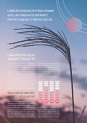 템플릿 내지 선 그래프 갈대 사람없음 아웃포커스 원형 프레젠테이션 문서템플릿 서식 레이아웃 문서 제안서 이미지템플릿 AI파일 도형 식물 촬영기법 파일형식 벡터