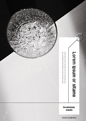 템플릿 표지 잔 사람없음 얼음 프레젠테이션 문서템플릿 서식 레이아웃 문서 제안서 이미지템플릿 AI파일 자연요소 식기 파일형식 벡터