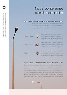 템플릿 내지 가로등 그래프 사람없음 프레젠테이션 문서템플릿 서식 레이아웃 문서 제안서 이미지템플릿 AI파일 공공시설 파일형식 벡터