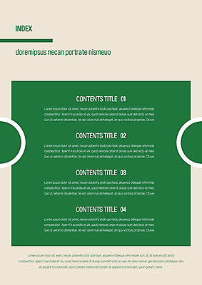 템플릿 내지 사람없음 초록색 원형 프레젠테이션 문서템플릿 서식 레이아웃 문서 제안서 목차 이미지템플릿 AI파일 도형 컬러 파일형식 벡터