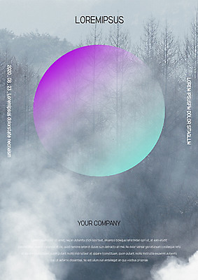 도형 나무 템플릿 표지 사람없음 원형 숲 프레젠테이션 문서템플릿 서식 레이아웃 문서 제안서 그라데이션 이미지템플릿 AI파일 식물 파일형식 벡터