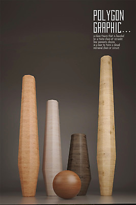 도형 PSD 편집이미지 백그라운드 사람없음 목재 나뭇결 그래픽 3D 기둥 구슬 입체 디지털합성 입체도형 폴리곤 편집3D 나무 건축 재료 파일형식