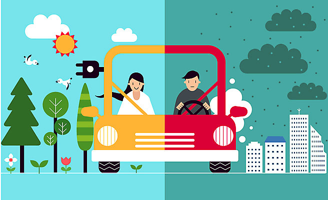 나무 구름 여자 남자 지구 일러스트 자동차 조류 상반신 성인 두명 건물 태양 자연보호 환경 그린캠페인 운전 비교 환경오염 오염 그린에너지 에코 친환경 매연 안전벨트 재생에너지 전기자동차 미세먼지 그린슈머 국내일러스트 AI파일 자연요소 식물 동물 건축물 육상교통 캠페인 컨셉 모션 자연 안전 사람 에너지 보호 먼지 파일형식 벡터