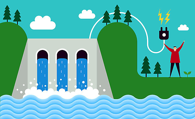 전신 나무 남자 지구 일러스트 한명 성인 물 환경 에너지 그린에너지 플러그 댐 에코 친환경 수력발전소 수력에너지 재생에너지 그린슈머 국내일러스트 AI파일 자연요소 식물 1 공공시설 사람 파일형식 벡터