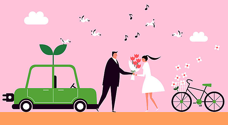 전신 커플 여자 남자 지구 꽃다발 프로포즈 일러스트 조류 성인 두명 새싹 자연보호 환경 그린캠페인 자전거 그린에너지 에코 친환경 전기자동차 그린슈머 국내일러스트 AI파일 식물 동물 꽃 캠페인 관계 자동차 자연 사람 바이크 에너지 보호 파일형식 벡터