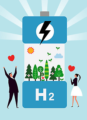 전신 나무 커플 여자 남자 지구 일러스트 성인 두명 태양 새싹 환경 에너지 하트 그린에너지 에코 친환경 수소 수소기호 그린슈머 국내일러스트 AI파일 자연요소 모양 식물 기호 관계 사람 원소 파일형식 벡터