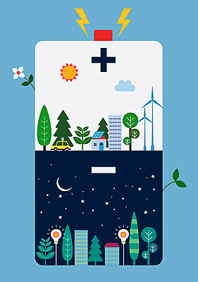 주간 나무 별 지구 일러스트 전구 사람없음 건물 환경 에너지 그린에너지 전기에너지 야간 에코 친환경 태양에너지 집열판 전기자동차 국내일러스트 AI파일 자연요소 식물 건축물 자동차 파일형식 벡터