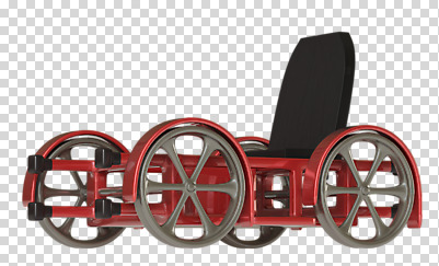 편집 편집이미지 사람없음 빨간색 한개 3D소스 3D 입체 디지털합성 PNG 레일바이크 편집소스 1 컬러 바이크 파일형식