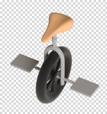 편집 편집이미지 사람없음 한개 3D소스 3D 입체 디지털합성 PNG 외발자전거 편집소스 1 자전거 파일형식