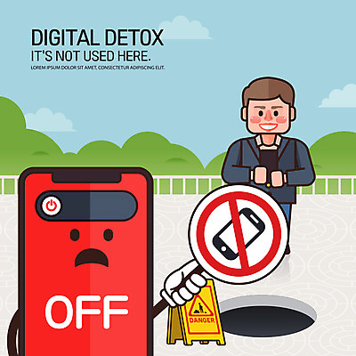 전신 남자 캠페인 일러스트 한명 성인 스마트폰 디지털 금지 위험 스마트폰중독 맨홀 전원오프 휴대폰금지 디톡스 스몸비 국내일러스트 AI파일 1 컨셉 건강 사람 핸드폰 스마트기기 신조어 중독 파일형식 벡터