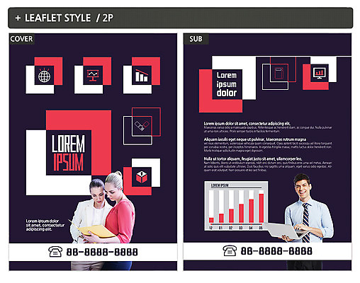 서양인 외국인 템플릿 여자 남자 ZIP 포스터 리플렛 그래프 성인 세명 사각형 비즈니스맨 비즈니스우먼 전단템플릿 전단 인디자인 INDD 이미지템플릿 도형 비즈니스 사람 인종 직장인 홍보물 파일형식