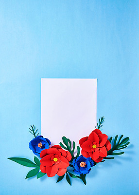 포토 JPG 스튜디오촬영 꽃 종이 나뭇잎 프레임 실내 사람없음 페이퍼아트 동백 종이꽃 국내포토 식물 잎 내부 파일형식