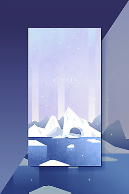 백그라운드 겨울 일러스트 하늘 풍경 사람없음 눈 남극 북극 빙하 겨울산 빙산 계절백그라운드 겨울배경 국내일러스트 AI파일 자연요소 계절 날씨 산 극지방 파일형식 벡터