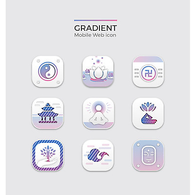 나무 구름 아이콘 불교 연꽃 사람없음 세트 부처 웹아이콘 모바일아이콘 정신수양 불교마크 사당 2D아이콘 AI파일 자연요소 식물 꽃 종교 모바일 수련_훈련 파일형식 벡터