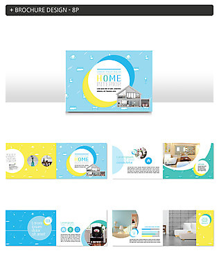 도형 템플릿 ZIP 화분 의자 주택 팜플렛 사람없음 인테리어 소파 원형 인디자인 INDD 이미지템플릿 디자인 가구 건물 파일형식