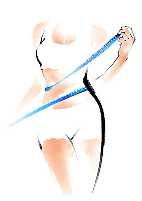 PSD 여자 다이어트 일러스트 캘리그라피 줄자 한명 성인 운동 뷰티 허리사이즈 국내일러스트 1 자 건강 사람 사이즈 파일형식