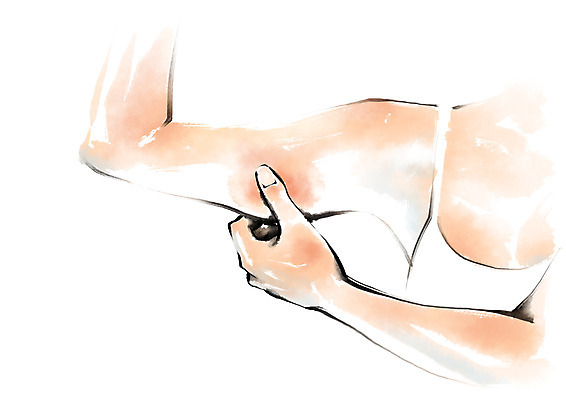 PSD 여자 다이어트 일러스트 캘리그라피 한명 성인 운동 뷰티 팔뚝 팔뚝살 국내일러스트 1 건강 사람 신체부위 파일형식