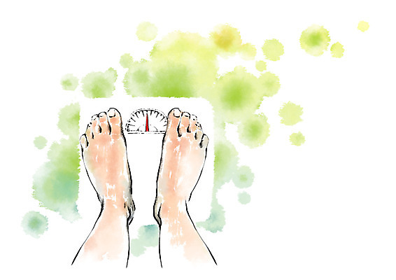 PSD 여자 다이어트 일러스트 캘리그라피 발 한명 운동 뷰티 몸무게 체중계 국내일러스트 1 건강 사람 신체부위 파일형식