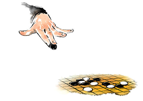 PSD 손 일러스트 캘리그라피 한손 한명 손짓 성인 취미 신체부위 바둑 바둑알 바둑판 국내일러스트 1 모션 놀이 사람 파일형식